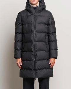 Veste longue matelassée imperméable avec logo personnalisé pour hommes et femmes, fabricant OEM ODM de vêtements d'hiver haut de gamme - Product Image 4