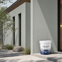 Peinture murale extérieure au latex hydrofuge résistante au soleil et aux fortes pluies pour grands bâtiments – Prix usine