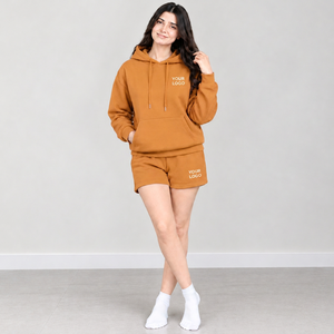 Ensemble sweat à capuche et pantalon cargo pour femme, fabriqué pour les vêtements décontractés d'inspiration utilitaire et les acheteurs mondiaux - Product Image 5
