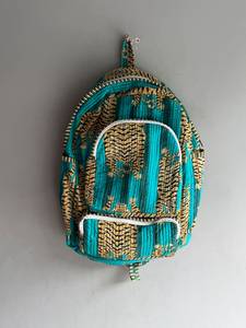 Sac à dos en coton à imprimé animalier bohème avec fermeture éclair, unisexe, usage quotidien, capacité 20-35L, design souple, cadeau pour elle - Product Image 1