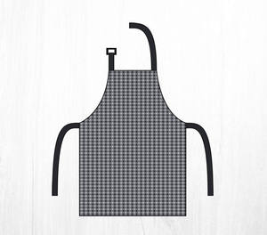 Bulk Wholesale Cotton Yarn Dyed <b>black</b> check design Kitchen <b>Apron</b> Custom sustainble Color High Quality Soft Fabric Anti- Washable - Product Image 2