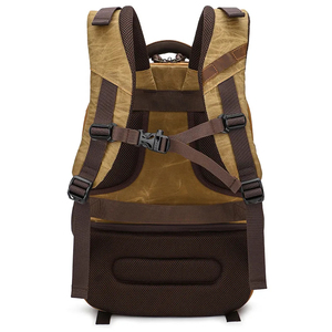 Mochila de Lona Vintage para Fotografía, Bolsa para Cámara DSLR, Mochila para Computadora Portátil, Impermeable, Transpirable, para Viajes al Aire Libre - Product Image 5