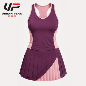 Contemporary <b>Women</b> Tennis Uniform With Lightweight Stretch Fabric Coordinated <b>Skort</b> And Comfortable Fit For Active Matches - Product Image 1