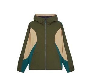 Custom Vintage Men's <b>Lightweight</b> Full Zipper Anorak <b>Jacket</b> Mesh Lining Nylon Windbreaker <b>Jacket</b> - Product Image 1