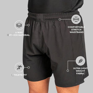 Shorts MMA pour le grappling et la lutte, personnalisés par sublimation, shorts de Jiu-Jitsu Nogi BJJ extensibles, shorts de boxe de gym avec ceinture élastique - Product Image 4