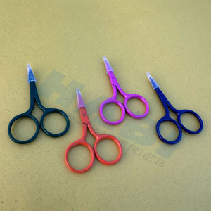 Professional Stainless Steel Curved Blade Right-Handed Mini Size Embroidery Scissors Wholesaler High Quality Knitting Scissors - Product Image 3