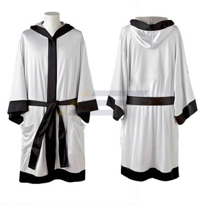 New Customized <b>Boxing</b> <b>Robes</b> High Quality Custom Fabric Logo <b>Boxing</b> Gown New Arrival High Quality All Colours Available - Product Image 6
