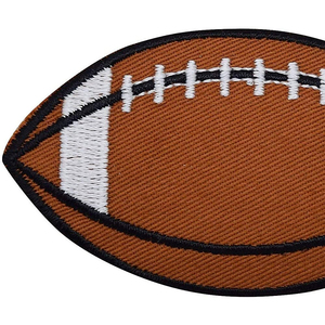 High Quality Custom Embroidered Chevron Patches <b>Fabric</b> Decorative Badges with Lace for Professional - Product Image 3