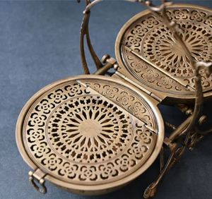 Cuenco para aperitivos hecho de latón y metal, completamente de latón puro, con tapa, fácil de mantener. - Product Image 6