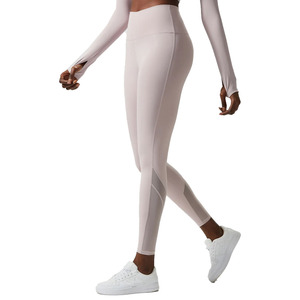 Leggings de yoga pour femmes, design personnalisé, spandex/polyester, extensibles dans quatre directions, antibactériens, avec cordon de serrage, pour l'entraînement - Product Image 2