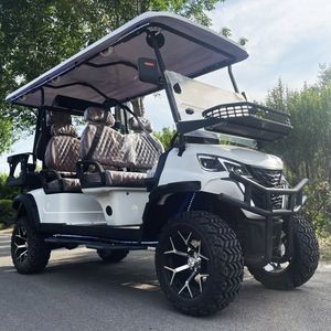 Electric <b>2</b> Seater Lifted Golf Cart Off Road Utility Buggy High Suspension Compact <b>Passenger</b> Vehicle For Sale - Product Image 6