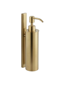 Distributeur de savon en laiton de forme carrée, de qualité supérieure, moderne, luxueux, écologique, durable, esthétique, pour salle de bain, fiabilité élevée - Product Image 5