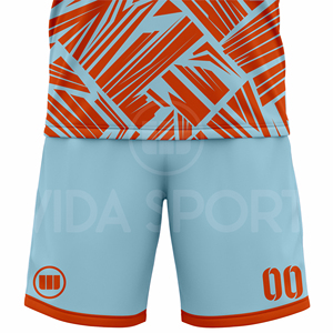 New Custom Logo <b>Soccer</b> Uniform Jersey Shorts Set Team Numbers Letters Breathable Quick Dry Summer Teamwear Wholesale Supplier - Product Image 6