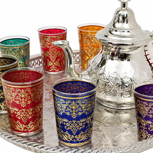 Juego de café y té de latón oriental JM INTERNATIONAL para restaurantes, supermercados y hoteles - Product Image 1