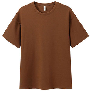 Wholesale 2026 Men's 100% Cotton O-Neck <b>Collar</b> <b>T</b>-<b>Shirt</b> Loose Fit With Wide Design Solid Pattern Printed Men <b>Shirts</b> for Sale - Product Image 3