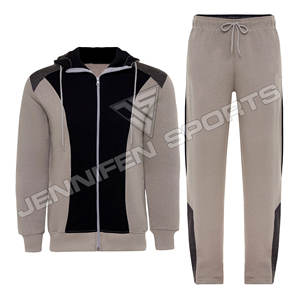 Nouvelle collection 2026 – Ensemble deux pièces confortable pour homme : sweat à capuche et pantalon de survêtement, coupe classique, 100 % tissu chaud et uni - Product Image 1