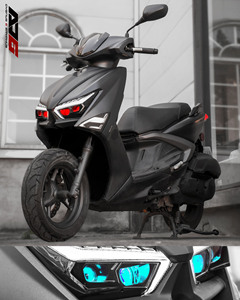 Durable Bright <b>Projector</b> Lens Headlight Cygnus Gryphus LED RGB Natural White DRL Motorcycle <b>Lighting</b> Upgrade Retrofit Taiwan - Product Image 3