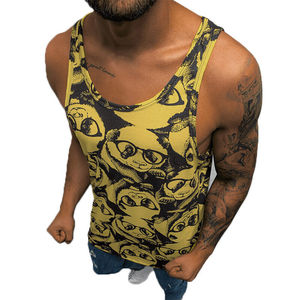 <b>Men's</b> Super Soft Cotton Modal Blend Sports Tank Tops Breathable Cooling Sleeveless Gym Shirts Casual Quick Drying Loose Fit <b>Vest</b> - Product Image 4