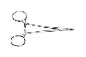 Pinzas Portaagujas de Acero Inoxidable Derf, Instrumentos Quirúrgicos, Mordazas Dentadas, Clase I, Modelo HEX-NH-93, Esenciales para Cirugía Plástica - Product Image 2