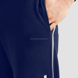 Pantalon de survêtement surdimensionné pour homme en coton et polyester décontracté d'entraînement Pantalon de survêtement ample écologique Logo personnalisé Confort maximal Vente en gros - Product Image 6