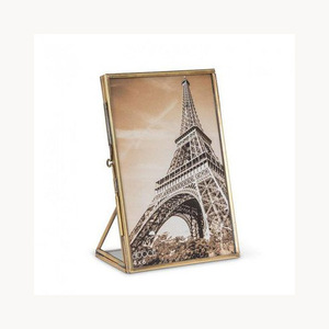 Cadre photo en métal antique, cadre photo décoratif de luxe avec nœud, design personnalisé élégant, nouveau design, cadeau pour la maison - Product Image 3
