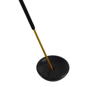 Porte-encens en métal au design élégant, couleur noire, logo personnalisable, aspect attrayant pour la décoration de la maison, différentes odeurs, prix bas - Product Image 1