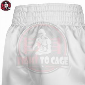 Blanc uni, fabriqué au Pakistan, bon fournisseur, service OEM ODM, qualité supérieure, logo personnalisé, nouveau, tendance, respirant, polyester, boxe - Product Image 4