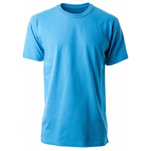 T-shirts tendance pour hommes en jersey de coton 100% vert olive, coupe classique, manches courtes, col rond, couleur unie, style décontracté, teinture unie - Product Image 2