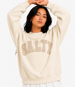 Sudadera de cuello alto oversize para mujer, con letras personalizadas, de jersey lavado liso, fabricante mayorista - Product Image 4