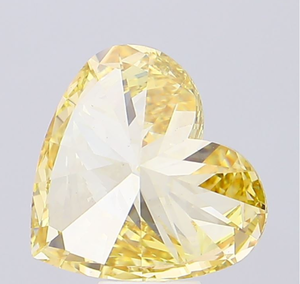 Diamante Cultivado en Laboratorio con Certificación IGI, Corte Corazón de 9.68 CT, Color Amarillo Intenso, Claridad VS1, CVD LG 633423562, ROYAL GEMS para Joyería - Product Image 4