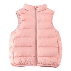 Quilted Casual Women's <b>Puffer</b> Vest Front Pockets Zipper Lightweight Sleeveless Cozy Knitted Stand <b>Jacket</b> Polyester/Nylon - Product Image 1
