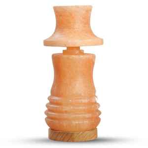 Handcrafted Himalayan Pink Salt <b>Lamp</b> Custom Manufactured in Pakistan with LED Light and Electric Power Supply <b>Table</b> <b>Lamps</b> - Product Image 2