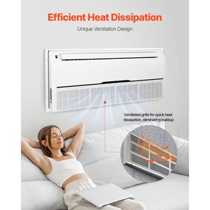 Griglia esterna da parete per condizionatore d'aria da 42 pollici, compatibile con la maggior parte dei marchi, con istruzioni di utilizzo in inglese. - Product Image 6