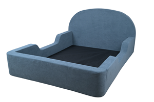 Cama infantil de espuma para bebés, moderna, de alta densidad, tapizada, con 1 año de garantía, para bebés y niños, muebles para dormitorio infantil - Product Image 4