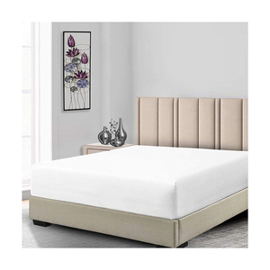 Parure de lit de luxe en satin pour hôtel, 300 fils, écologique, drap plat, couvre-lit, taies d'oreiller – Offre spéciale à prix réduit - Product Image 2