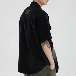 OEM <b>Mens</b> Denim Jean <b>Jacket</b> Casual Outwear Fall <b>Jacket</b> Denim Button up Coat Oversize Denim <b>Jacket</b> for <b>Men</b> acidwash fashion casual - Product Image 4
