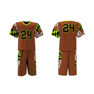 Factory Manufacturing <b>Cheap</b> Price Customized Lacrosse Uniforms Top Quality Sublimation Design Breathable Lacrosse Uniform <b>Set</b> - Product Image 1
