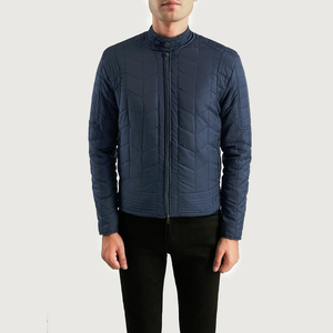 Men's Olive Green Soft Shell Hiking Jacket Long Sleeve Mock Neck Zipper Closure Breathable Winter Outerwear Classic Fit - Product Image 6