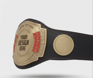 Ceinture Champion Unisexe Durable Épaisseur 2cm Taille Haute Alliage de Zinc Longueur 2,2m Doublure en Nylon Droite Emballage Personnalisé Équipement - Product Image 2