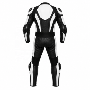 Traje de Motociclismo de Cuero Genuino Personalizado para Mujer, con Protección CE, Fabricante OEM ODM - Product Image 2
