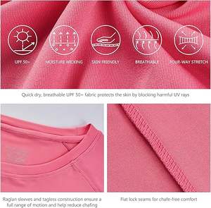 Chemises de pêche à manches longues pour femmes, tendance, protection solaire UPF 50+ contre les UV, évacuation de l'humidité - Product Image 3