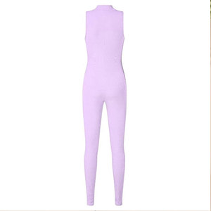 Factory Direct Women Yoga <b>Jumpsuits</b> Custom Made Breathable Stretch <b>Workout</b> Activewear One Piece Wholesale - Product Image 4