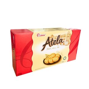 150g Sesame Crackers ATELA Crunchy Round Sweet <b>Biscuits</b> OEM ODM Vietnam Factory - Product Image 3