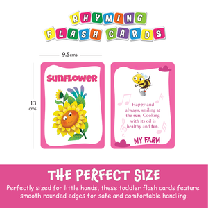 Tarjetas de Aprendizaje de Rimas Personalizadas con 28 Tarjetas de Memoria de Doble Cara e Imágenes - Product Image 3