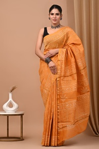 Soft Finish Chanderi Silk <b>Saree</b> with Minimalistic Design - Product Image 2