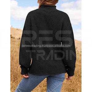 Sweat-shirts pour femmes, hiver 2024, manches longues, style ample, tissu tissé, logo personnalisé sur le devant, séchage rapide, respirant - Product Image 6