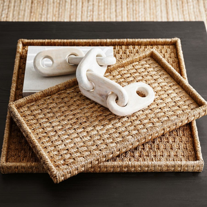 Handwoven Natural Twisted Seagrass Coffee <b>Tray</b> <b>Table</b> Decoration Wholesales Cheap Price High Quality From Vietnam - Product Image 3