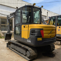 Excavatrice utilisée Suède 5 tonnes Excavatrice utilisée VOLVO EC60DL Excavatrice à vendre