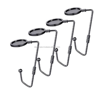 Soporte de calcetín navideño de metal personalizado al por mayor, decoración de Festival plateada con diseño único del fabricante - Product Image 3