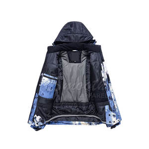 Combinaison de ski pour homme, imperméable, coupe-vent, isolante thermiquement, veste et pantalon pour les sports d'hiver en plein air - Product Image 3